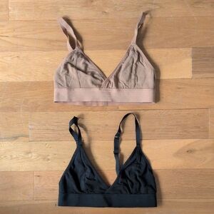 Richer Poorer XS Modal Bralette Black And Brown